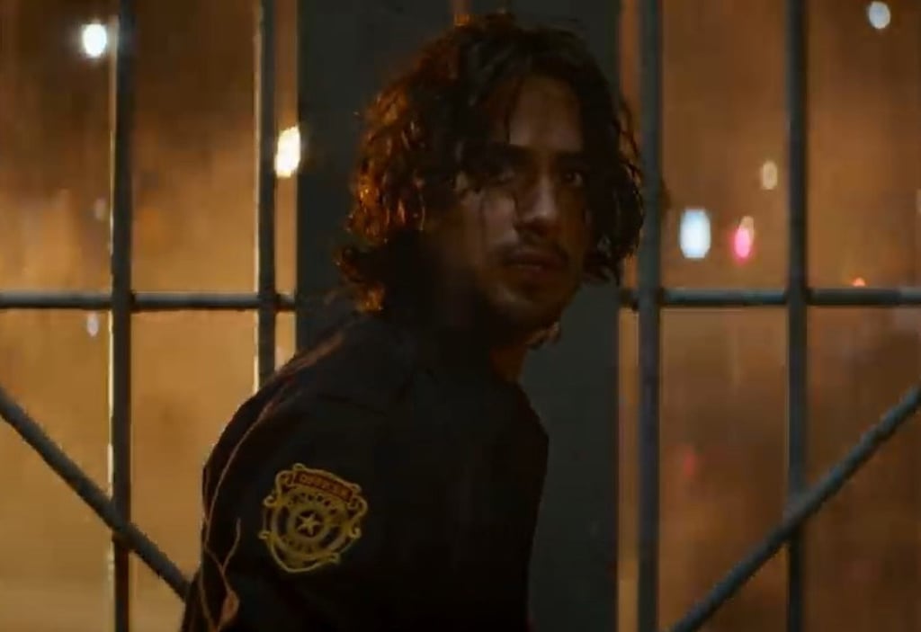 Avan Jogia as Resident Evil character Leon Kennedy. Photo: SonyPicturesEntertainment/YouTube Avan Jogia as Resident Evil character Leon Kennedy. Photo: SonyPicturesEntertainment/YouTube