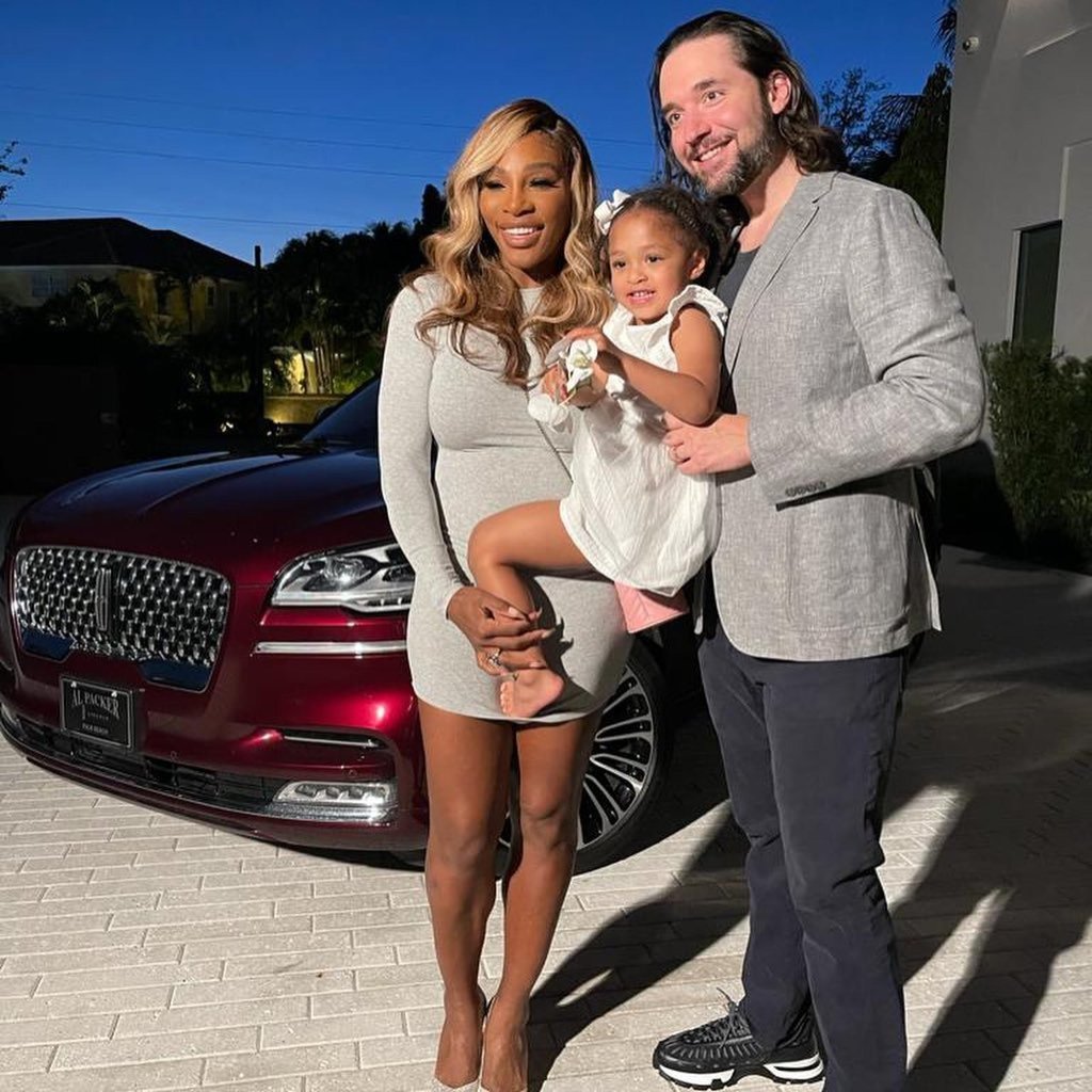 Tennis legend Serena Williams and Reddit co-founder Alexis Ohanian had their daughter Alexis Olympia in 2017. Photo: @alexisohanian/Instagram