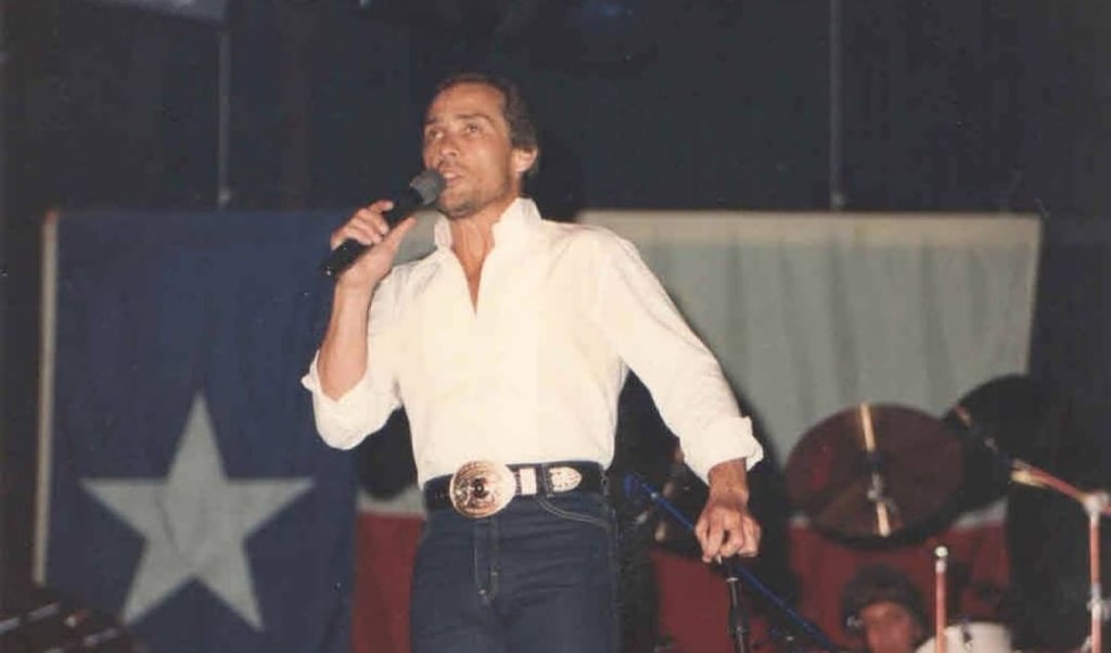 Lee Greenwood worked in Nevada for 20 years trying to make it big with his band. Photo: @theleegreenwood/Instagram Lee Greenwood worked in Nevada for 20 years trying to make it big with his band. Photo: @theleegreenwood/Instagram