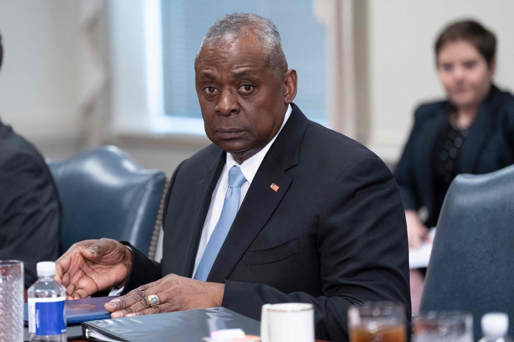 US Defence Secretary Lloyd Austin at the Pentagon in Arlington, Virginia on July 15. Photo: AFP