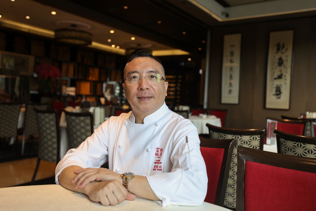 Chef Adam Wong Lung-to at Forum Restaurant in Causeway Bay. Photo: Xiaomei Chen