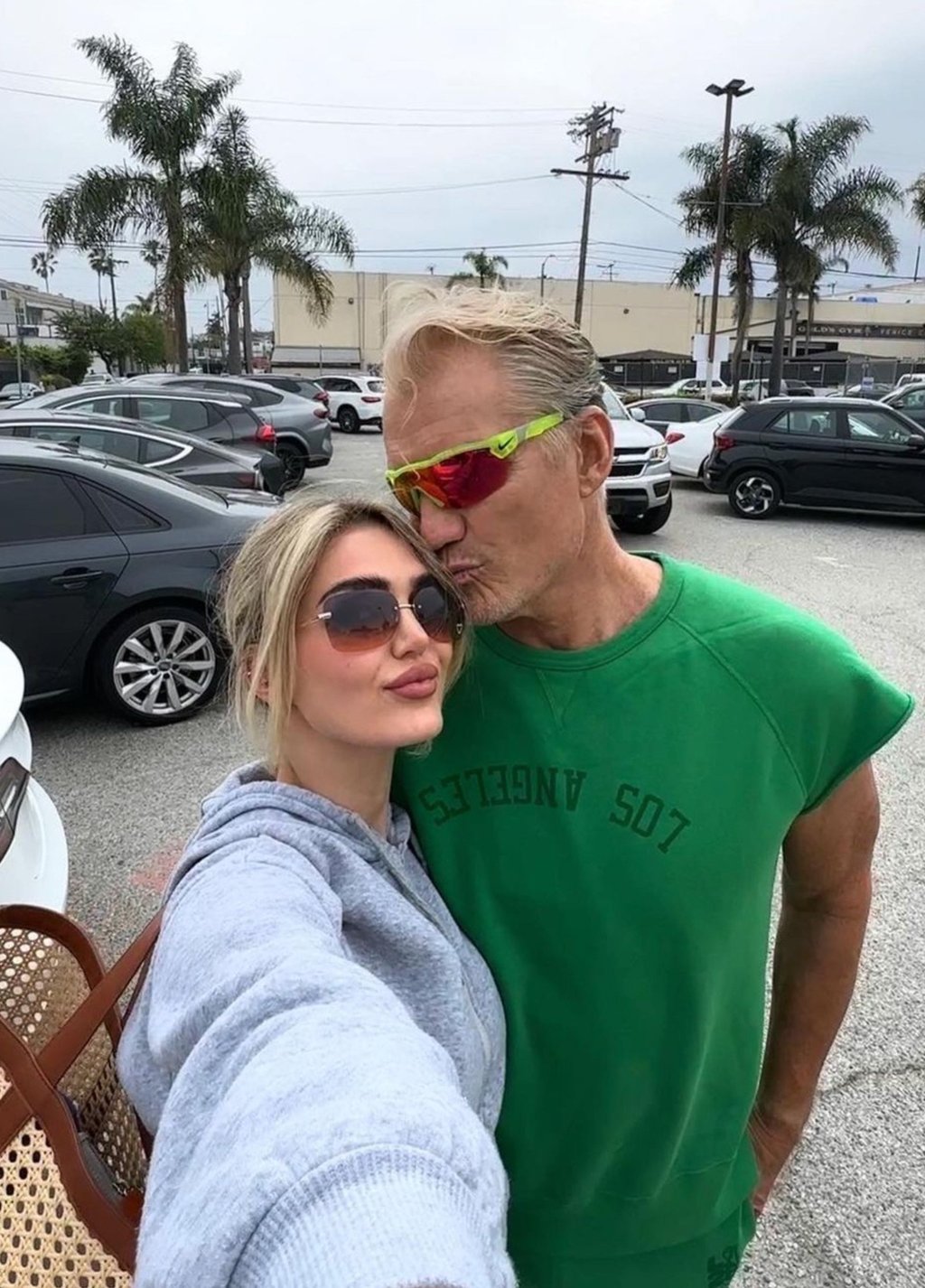 When Emma Krokdal met Dolph Lundgren, she had no idea who he was or anything about his acting career. Photo: @emmakrokdal/Instagram
