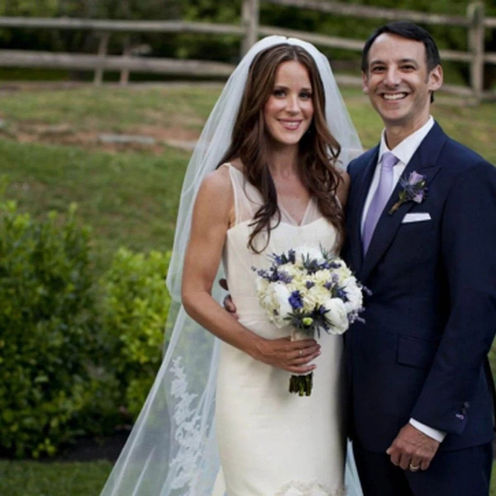 Ashley Biden and Howard Krein at an event