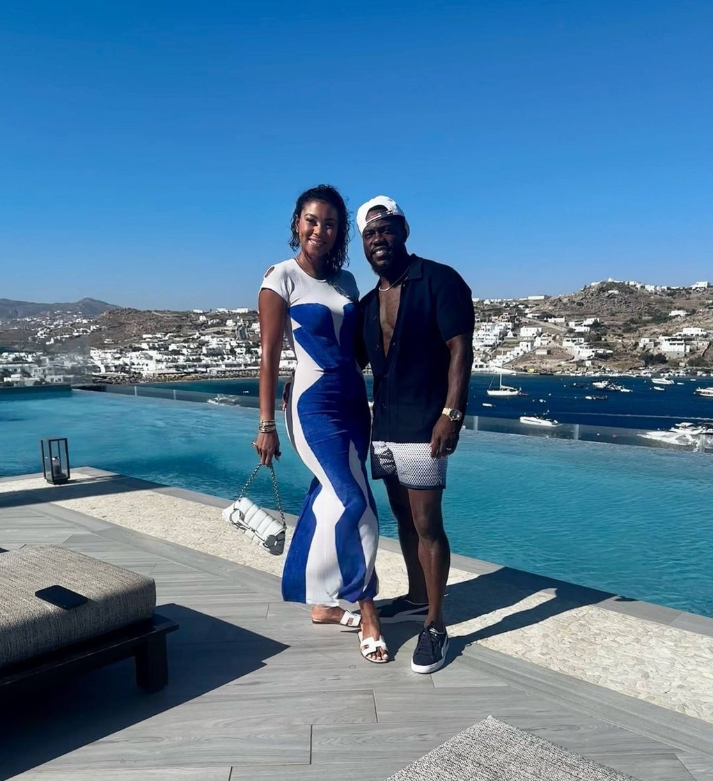 Eniko Hart and Kevin Hart just celebrated the actor’s birthday in Greece. Photo: @enikohart/Instagram