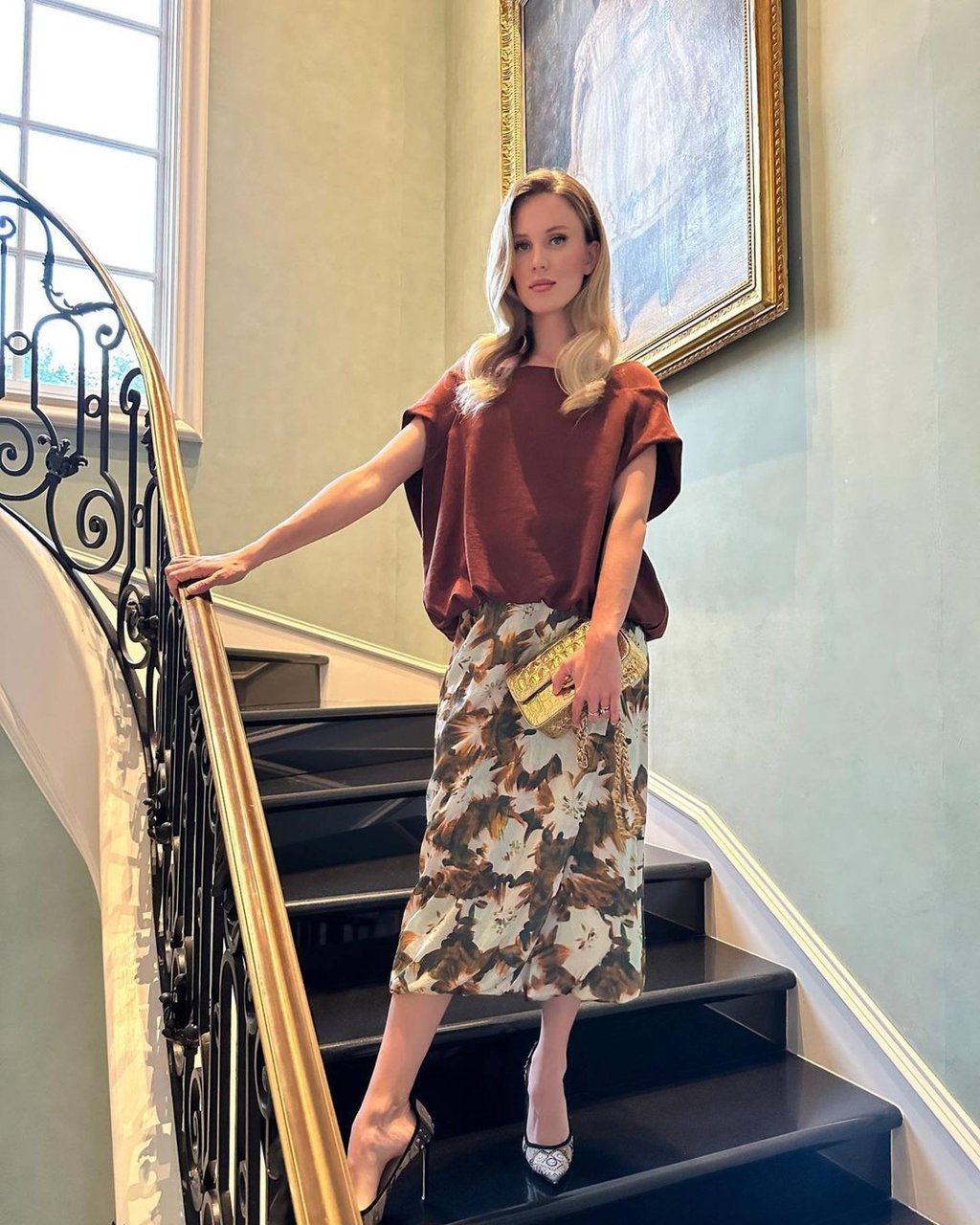 Tessa Hilton hails from a German royal background. Photo: @tessahiltonofficial/Instagram