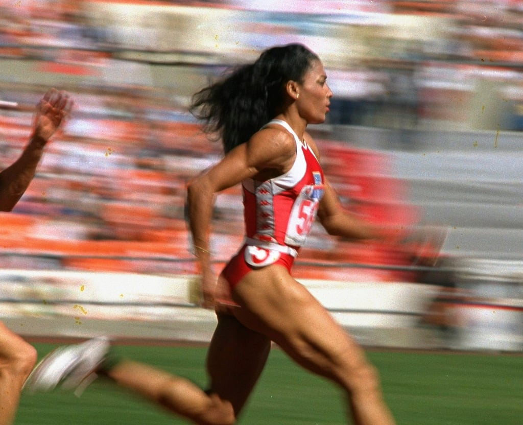 US sprinter Florence Griffith Joyner’s 200-metre world record set in 1988 is one of the oldest on the track. Photo: AP