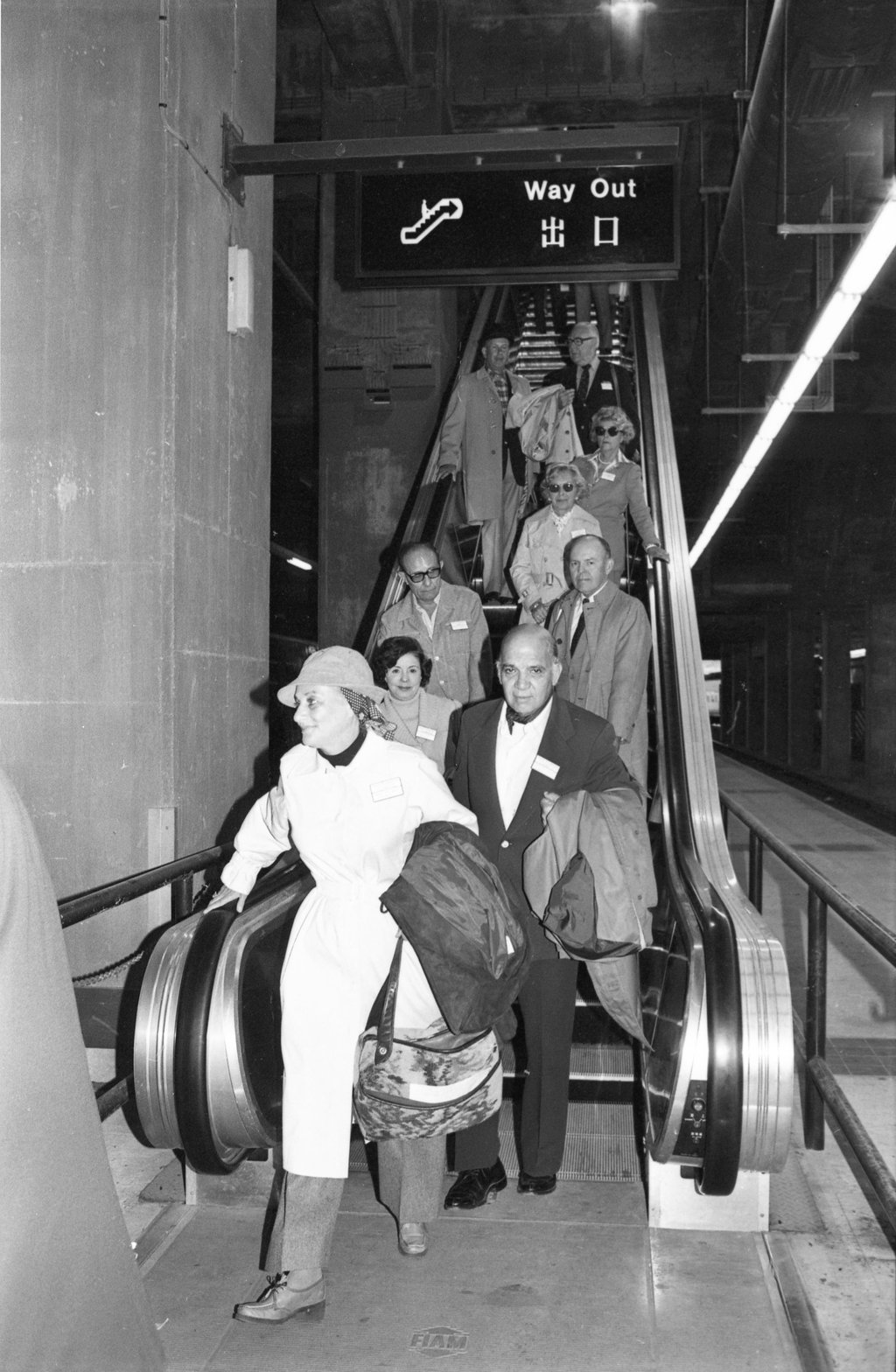 Cruise passengers make a day stop in Hong Kong in 1977. Photo: SCMP Archives