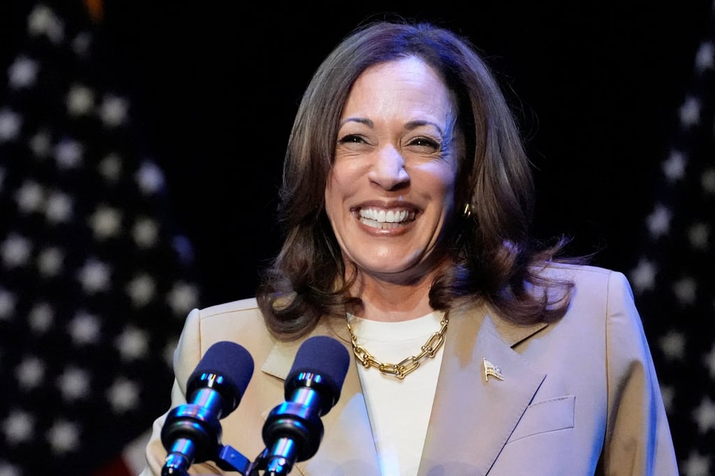US Vice-President Kamala Harris has faced increased scrutiny after it became clear she was running in Joe Biden’s place for the presidency. Photo: Reuters