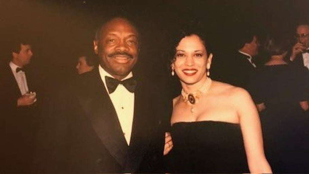 Willie Brown and Kamala Harris’ romance in the mid 90s was the “talk of the town” in San Francisco. Photo: @zhenryaz/X