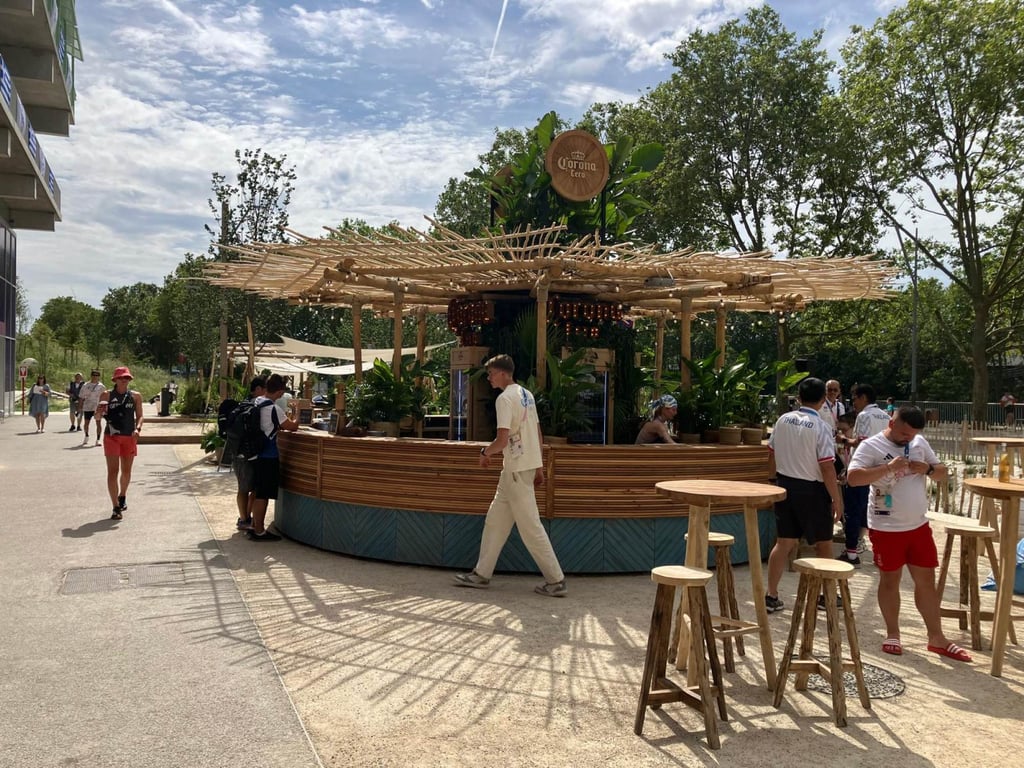 There may be a bar, but the Olympic Village in Paris in alcohol free. Photo: Paul McNamara