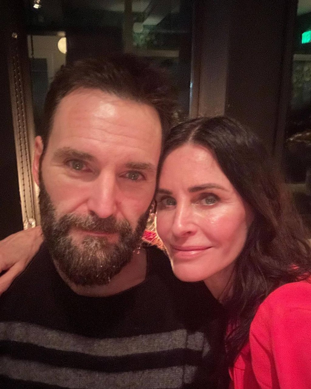Courteney Cox and Johnny McDaid have been separated before. Photo: @courteneycoxofficial/Instagram