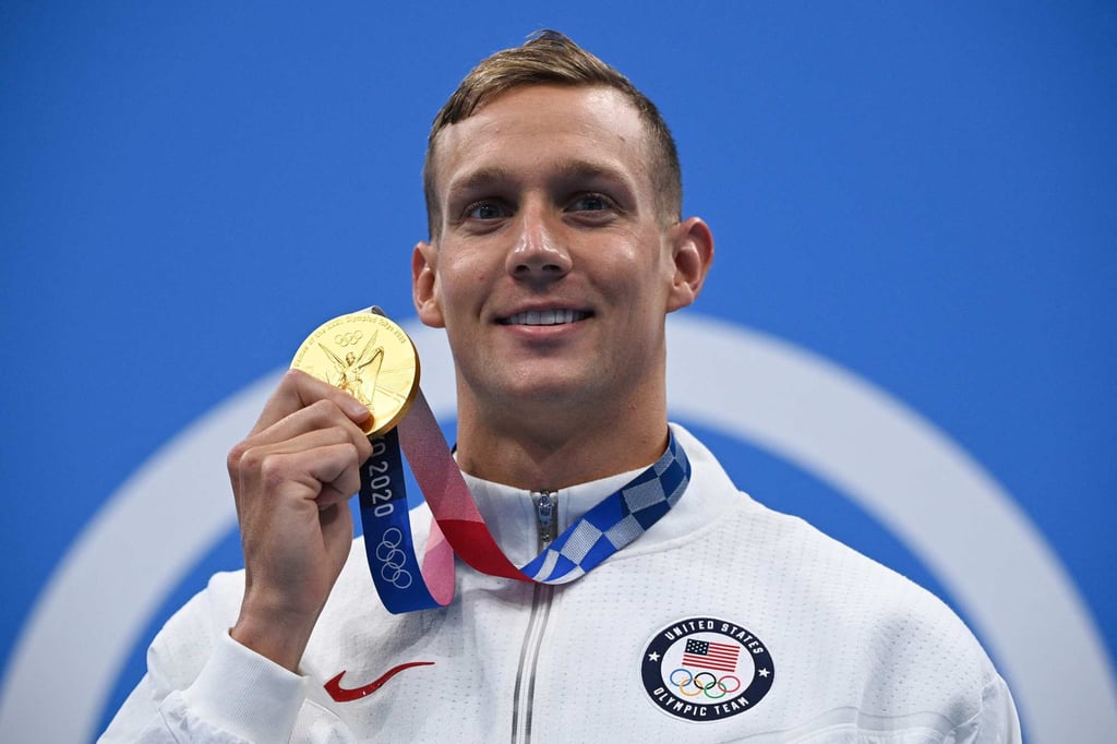 Caeleb Dressel has taken home the gold at the Olympics before. Photo: AFP