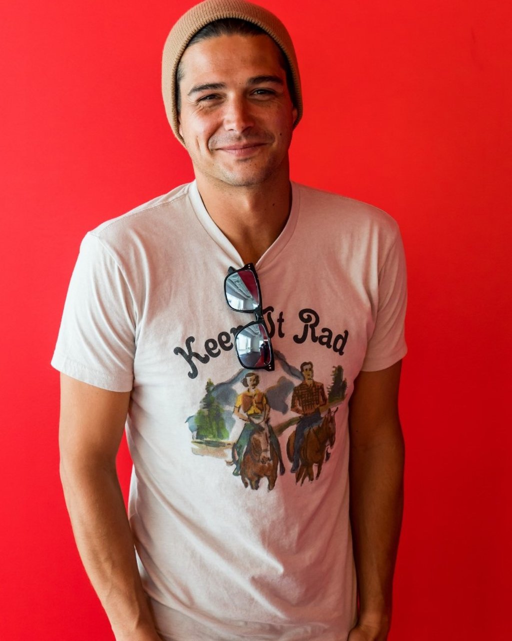 Wells Adams originally wanted to be a musician. Photo: @wellsadams/Instagram