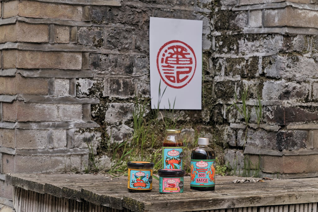 A collection of Poon’s sauces. Photo: Amy Poon