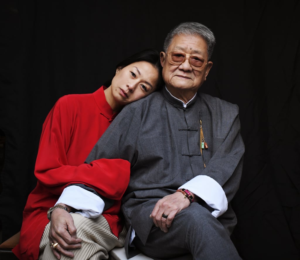 Amy Poon with her father, Bill Poon, a Hong Kong migrant who was the world’s first Chinese chef to win a Michelin star. Photo: Amy Poon