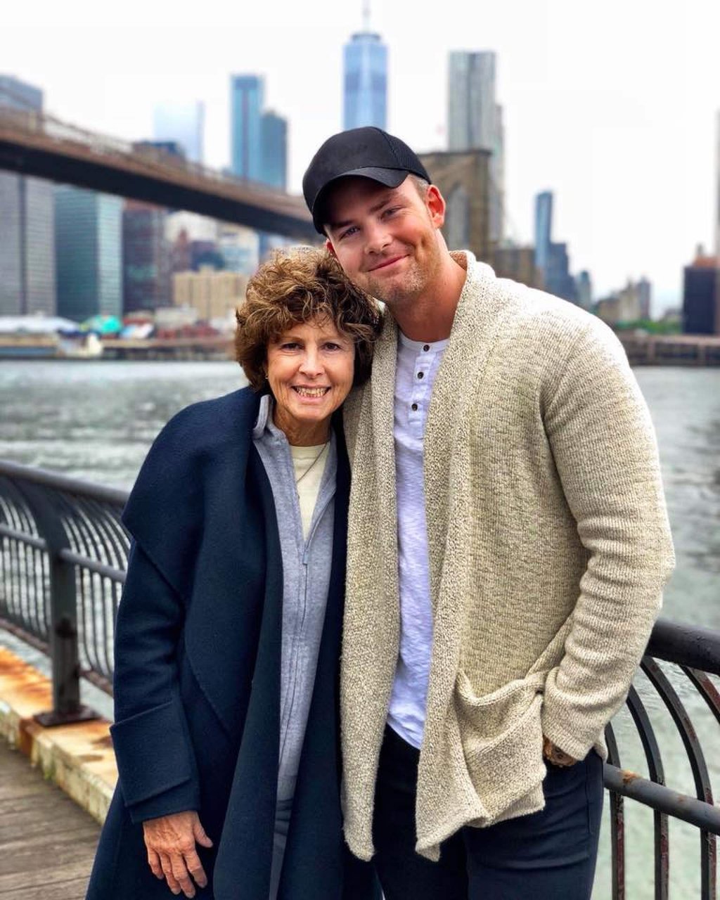 Ryan Serhant shared this photo with his mum Ellen Serhant in New York on Facebook for Mother’s Day in 2018. Photo: @ryanserhant/Facebook Ryan Serhant shared this photo with his mum Ellen Serhant in New York on Facebook for Mother’s Day in 2018. Photo: @ryanserhant/Facebook
