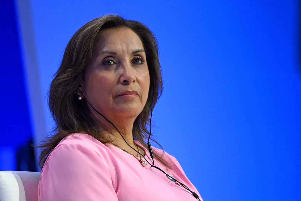 Peruvian President Dina Boluarte will receive world leaders at the Apec summit in Lima in November. Photo: AFP
