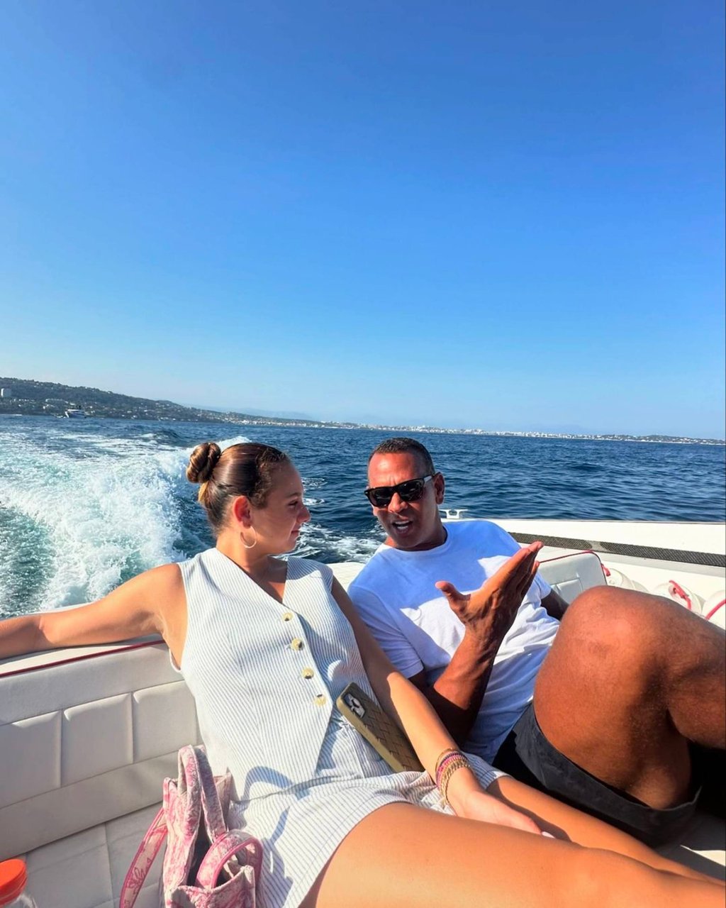 Alex Rodriguez has taken his family on a Mediterranean getaway in July. Photo: @arod/Instagram