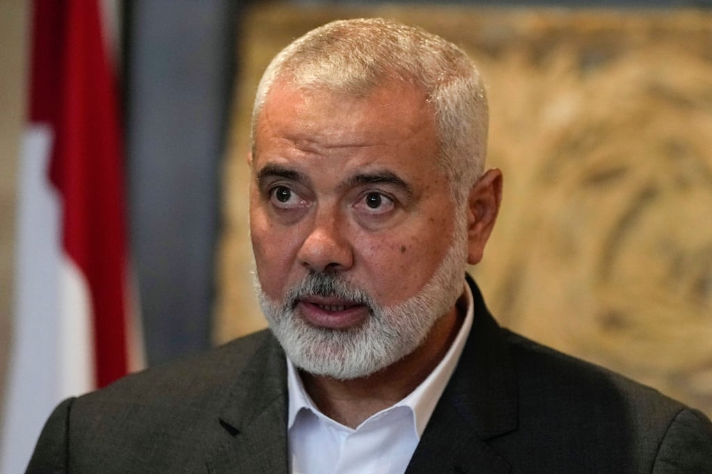 Hamas leader Ismail Haniyeh. Photo: AP