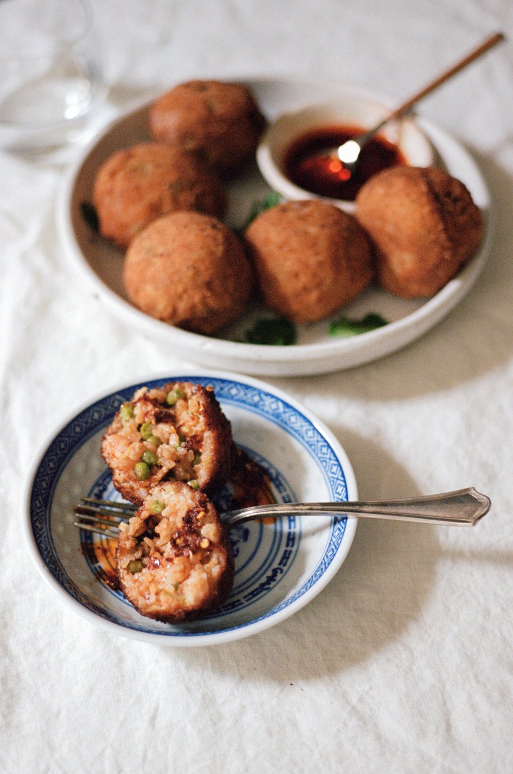McKinnon’s fried rice arancini, as featured in her cookbook To Asia, With Love. Photo: Hetty Lui McKinnon