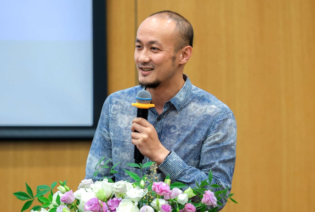 Jason Tu, founder and CEO of MioTech in June 2024. Photo: NYU Shanghai