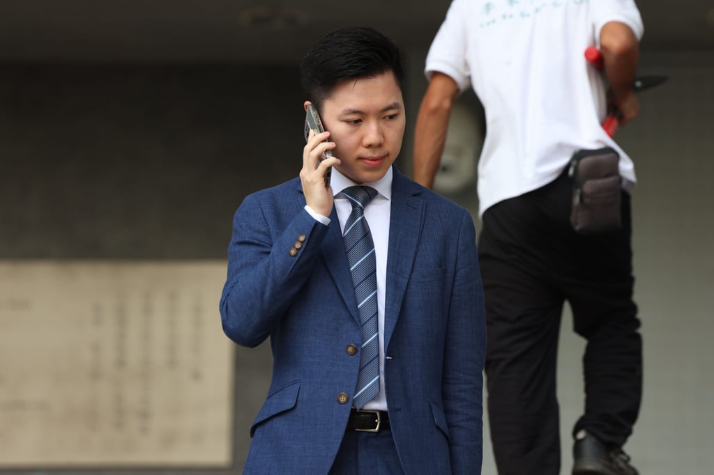 Journalist Timothy Li testified in court on Friday. Photo: Brian Wong Journalist Timothy Li testified in court on Friday. Photo: Brian Wong