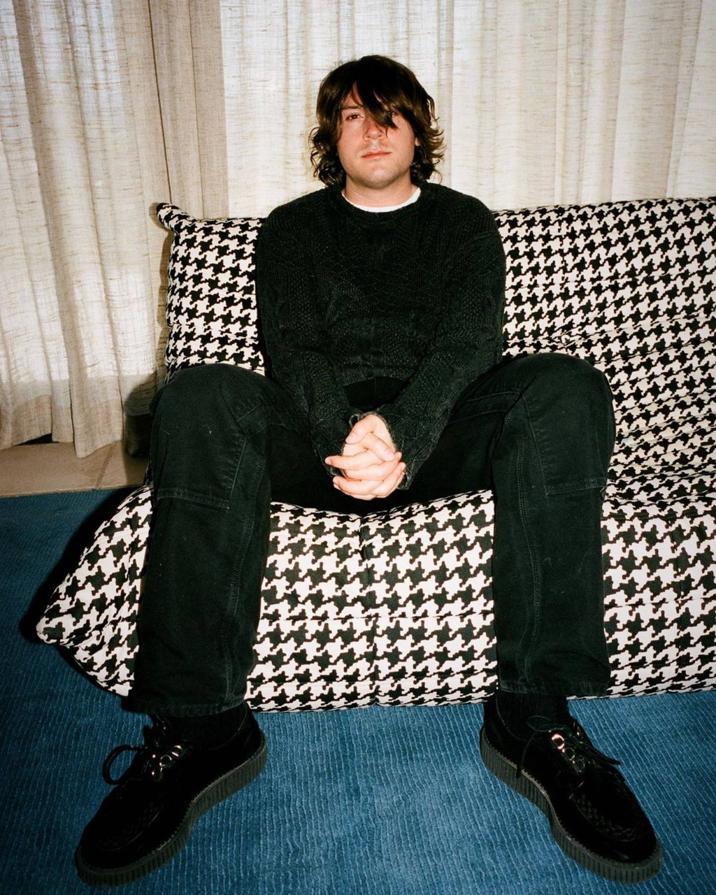 Indio Downey in a promo shot for his single “Plastic Rainbow” in September 2023. Photo: @indiodowney/Instagram