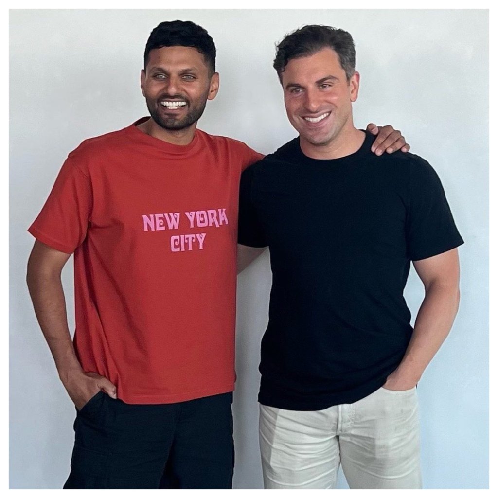 Brian Chesky (right), one of the founders of Airbnb, identifies as “an artist”. Photo: @bchesky/Instagram Brian Chesky (right), one of the founders of Airbnb, identifies as “an artist”. Photo: @bchesky/Instagram