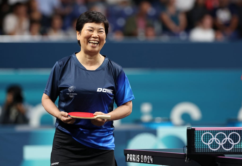 Ni Xialian won world titles with China and now plays for Luxembourg after migrating in the 1980s. Photo: Xinhua