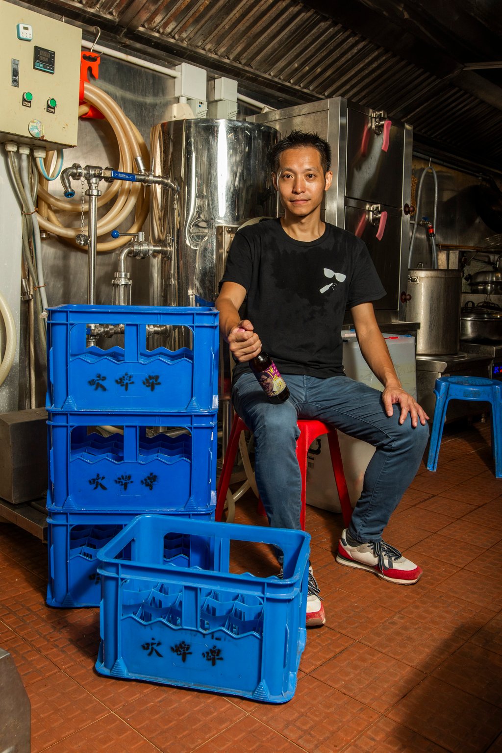 David Leung of Hong Kong Whistle. Picture: Jake S. Thomas