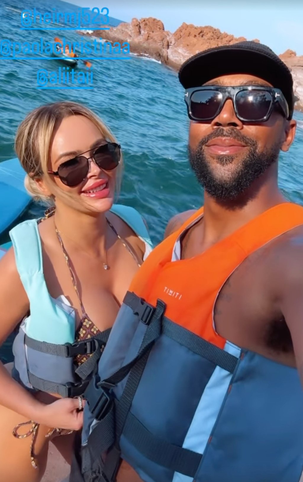 Ashley Stevenson and Marcus Jordan, son of basketball star Michael Jordan. Photo: @itsashleystevenson/Instagram Ashley Stevenson and Marcus Jordan, son of basketball star Michael Jordan. Photo: @itsashleystevenson/Instagram