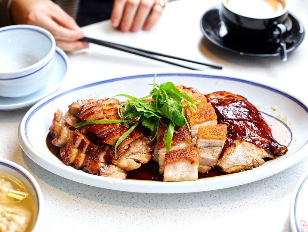 Roast meats at The Eight on Shaftesbury Avenue. Photo: Stacie Ma