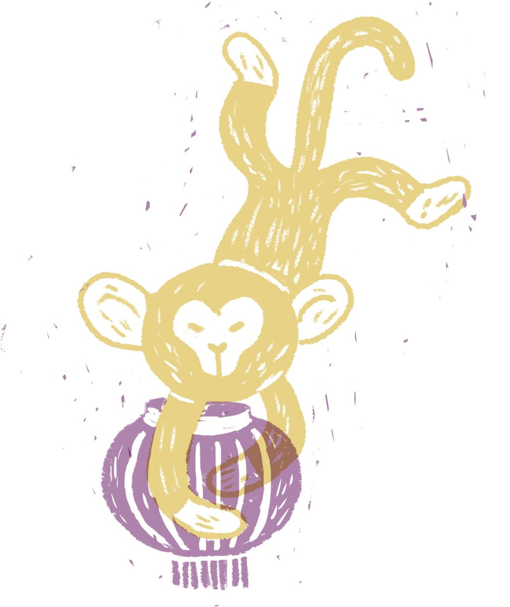 Monkey years are 1956, 1968, 1980, 1992, 2004 and 2016