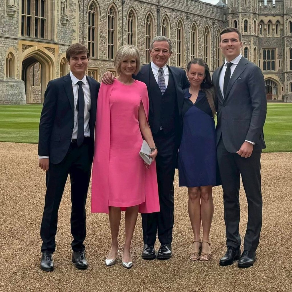 Bob Iger has four children in total – two sons with current wife Willow Bay, and two daughters with his first wife, Kathleen Susan. Photo: @deanwillowbay/Instagram