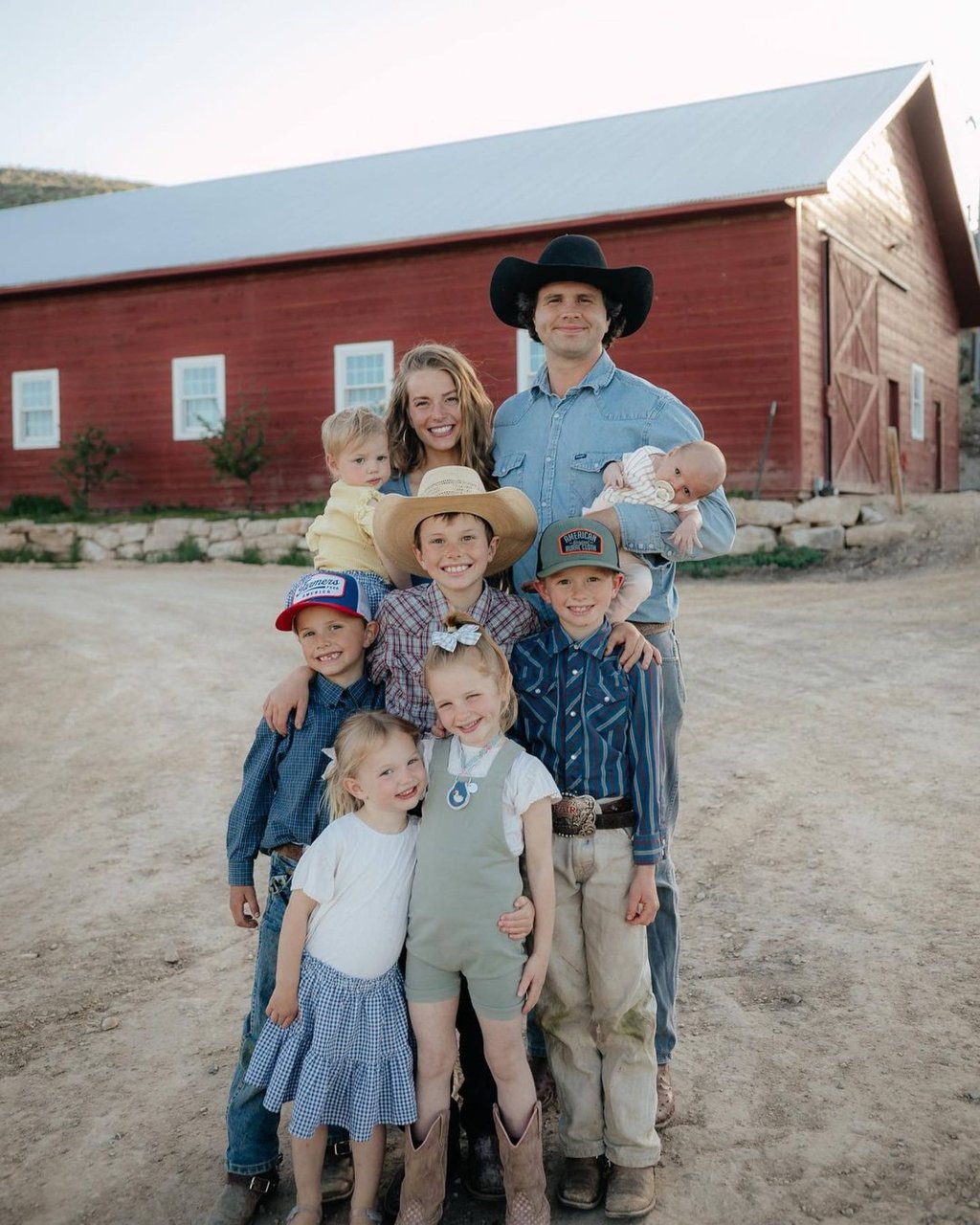 Hannah Neeleman and Daniel Neeleman have no plans to stop having children, and instead are leaving it up to God, they said. Photo: @ballerinafarm/Instagram