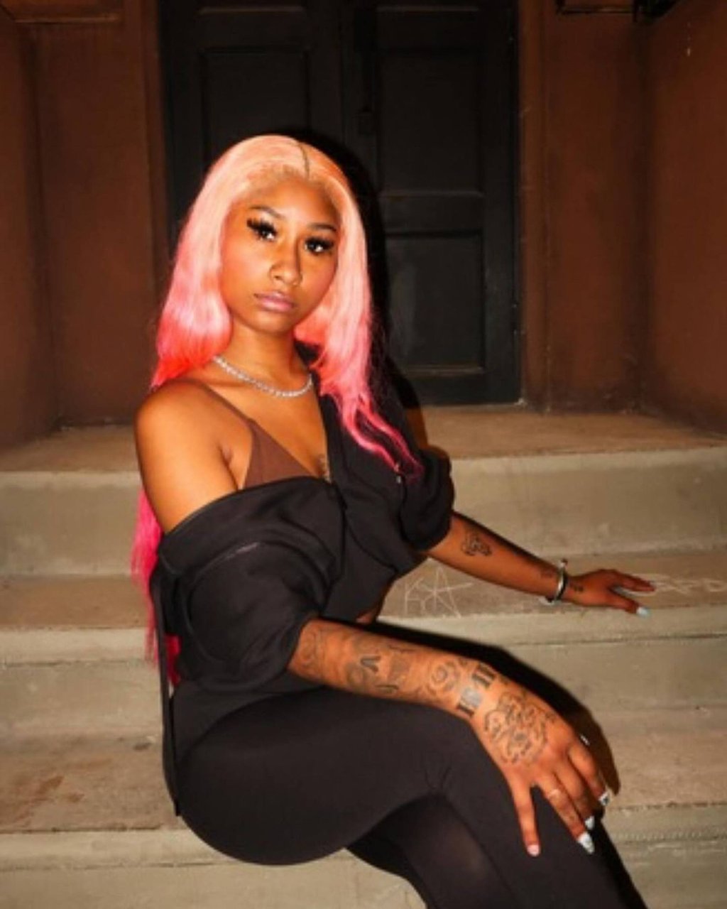 Ming Luanli is Nicki Minaj’s half-sister who’s a rookie rapper. Photo: @mingluanli/Instagram