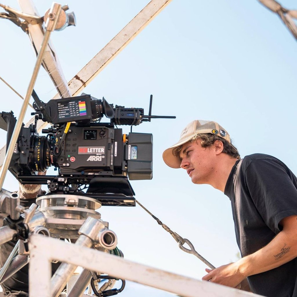 Cole Bennett in his element, directing on set. Photo: @colebennett/Instagram