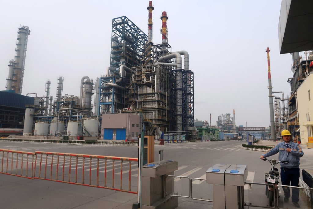 A refinery plant belonging to Chambroad Petrochemicals in Binzhou, Shandong province. Photo: Reuters