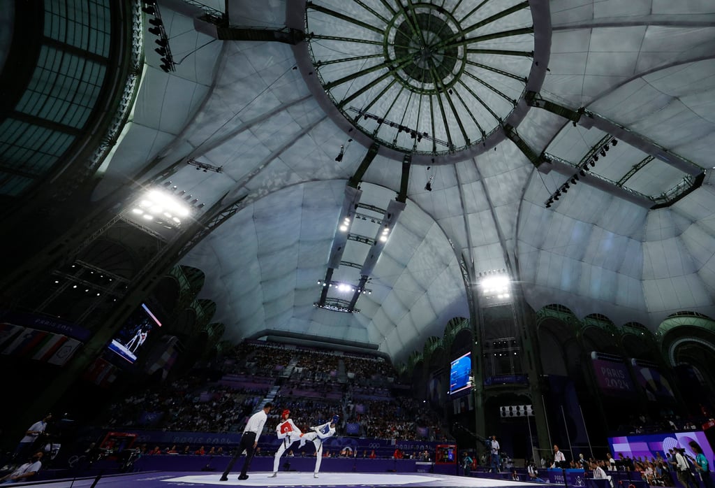 Thursday’s repechage bout takes place in the magnificent surrounds of Paris’ Grand Palais. Photo: Reuters