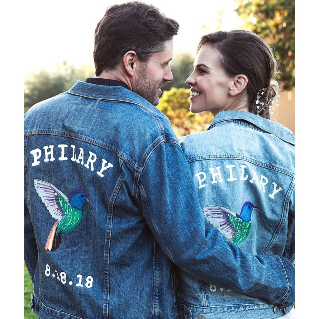 Hilary Swank and Philip Schneider have dubbed themselves “Philary”. Photo: @hilaryswank/Instagram