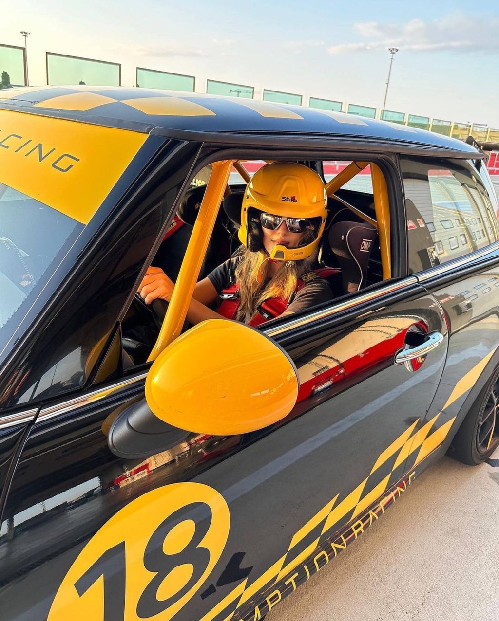 “Life with the fast Lane,” model Penny Lane wrote on her Instagram. Photo: @pennylaneisthename/Instagram