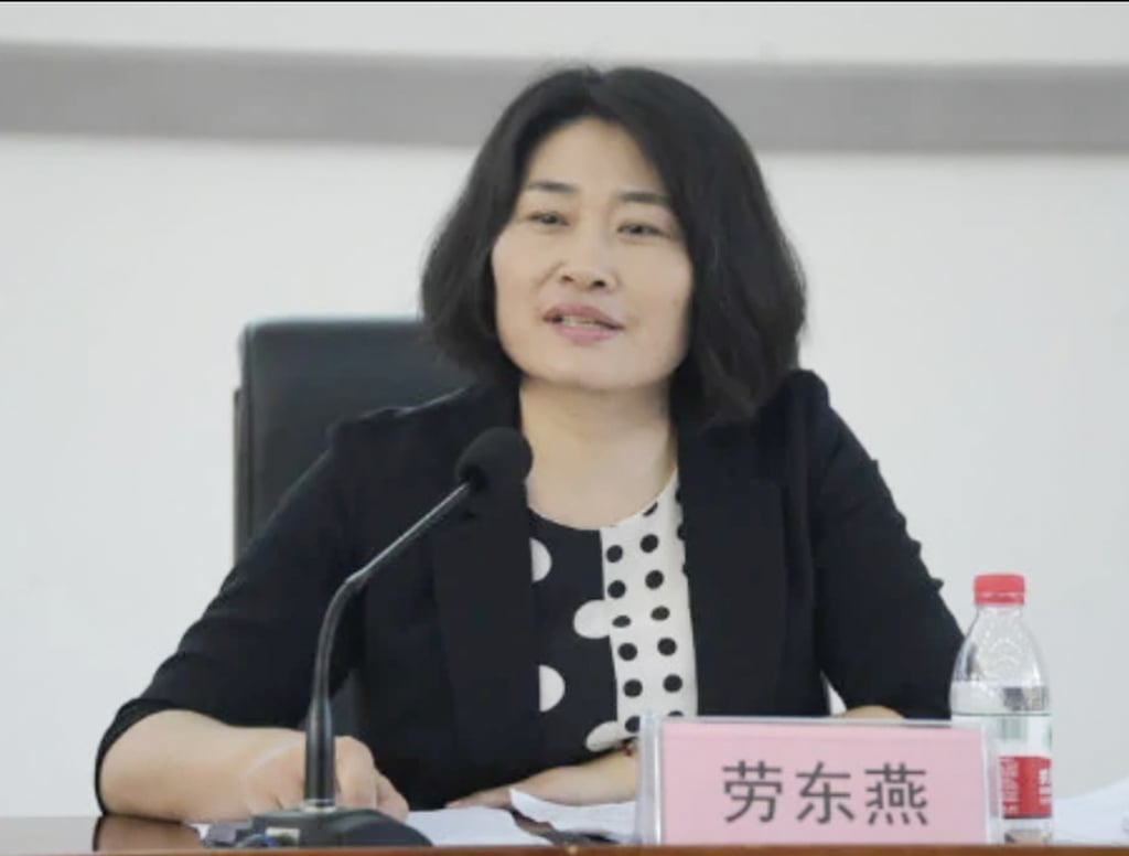 Tsinghua University law professor Lao Dongyan has emerged as one of the more prominent voices against the proposed cyberspace ID, but she was muted on Chinese social media. Photo: Baidu