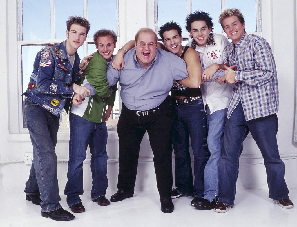Lou Pearlman poses with boy band O-Town in 2001, one of many acts he managed in the period. Photo: WireImage Lou Pearlman poses with boy band O-Town in 2001, one of many acts he managed in the period. Photo: WireImage