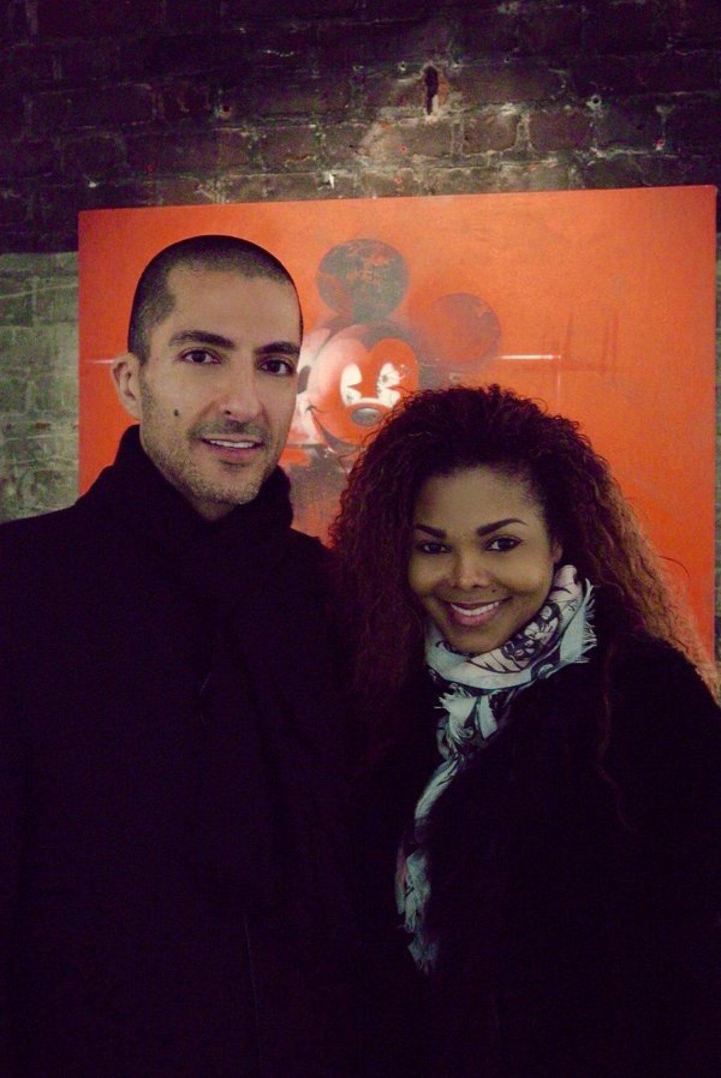 Janet Jackson and Wissam Al Mana at the opening of Still Here, A Decade of Lazarides at Lazinc. Photo: @Lazinc_/X Janet Jackson and Wissam Al Mana at the opening of Still Here, A Decade of Lazarides at Lazinc. Photo: @Lazinc_/X