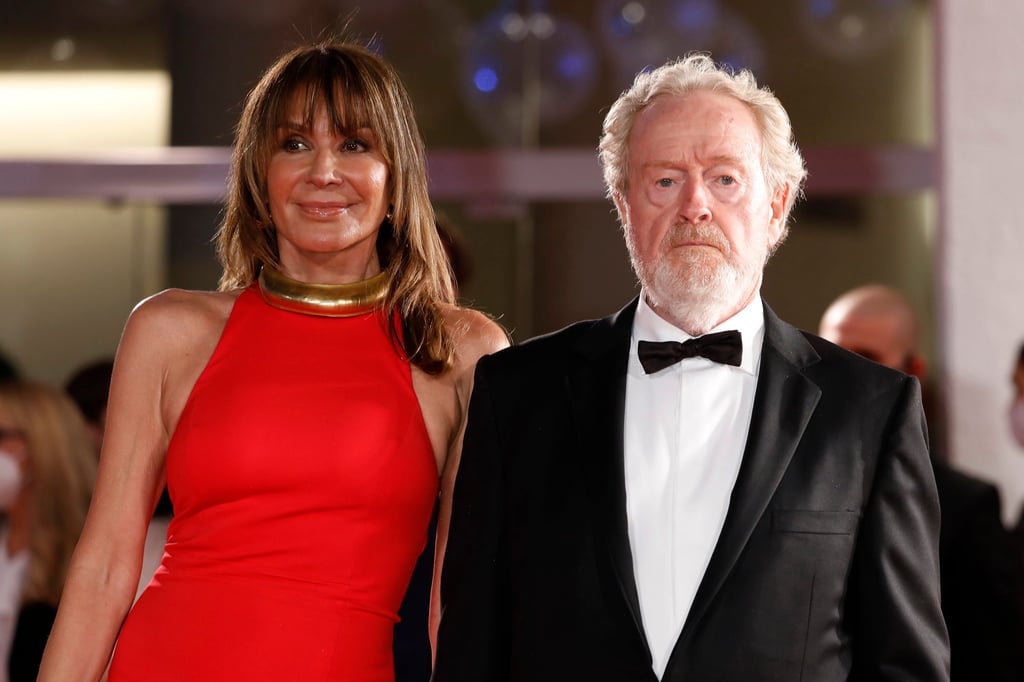 Before Ridley Scott, Giannina Facio was linked to other celebrities. Here, the couple step out together again at the Venice International Film Festival in 2021. Photo: Getty Images