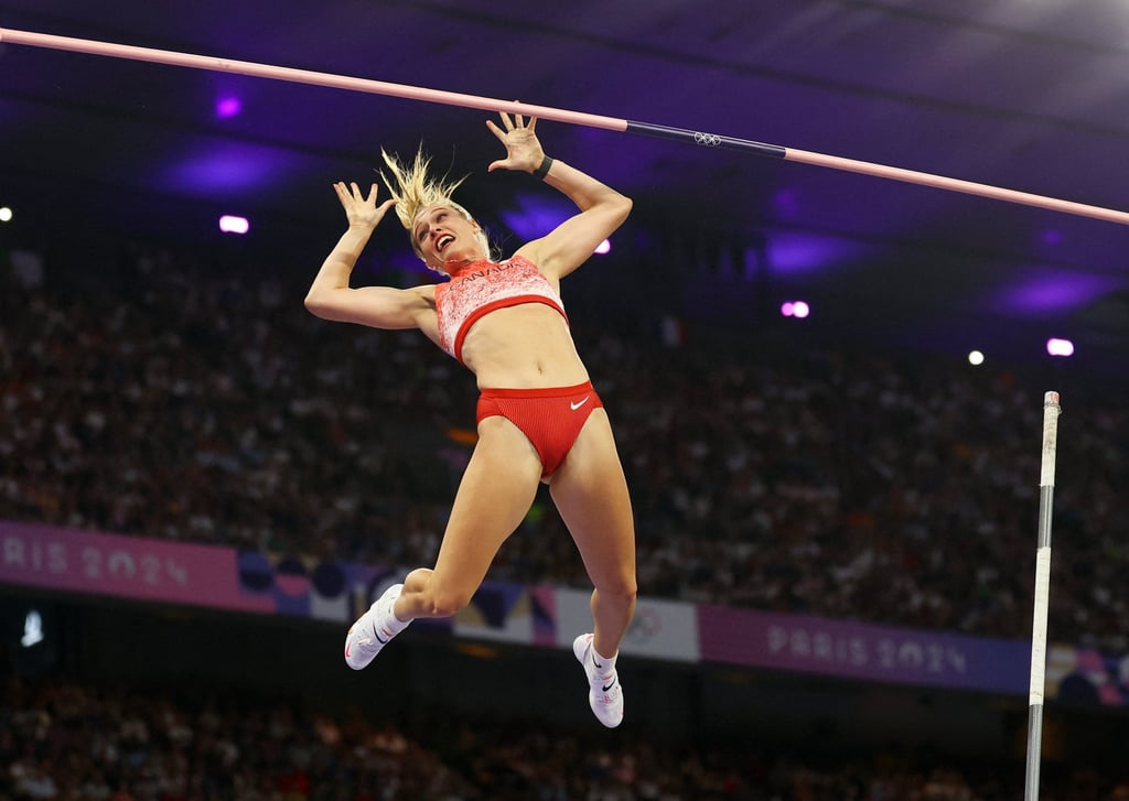 Alysha Newman holds a number of records for women’s pole vault. Photo: Reuters Alysha Newman holds a number of records for women’s pole vault. Photo: Reuters