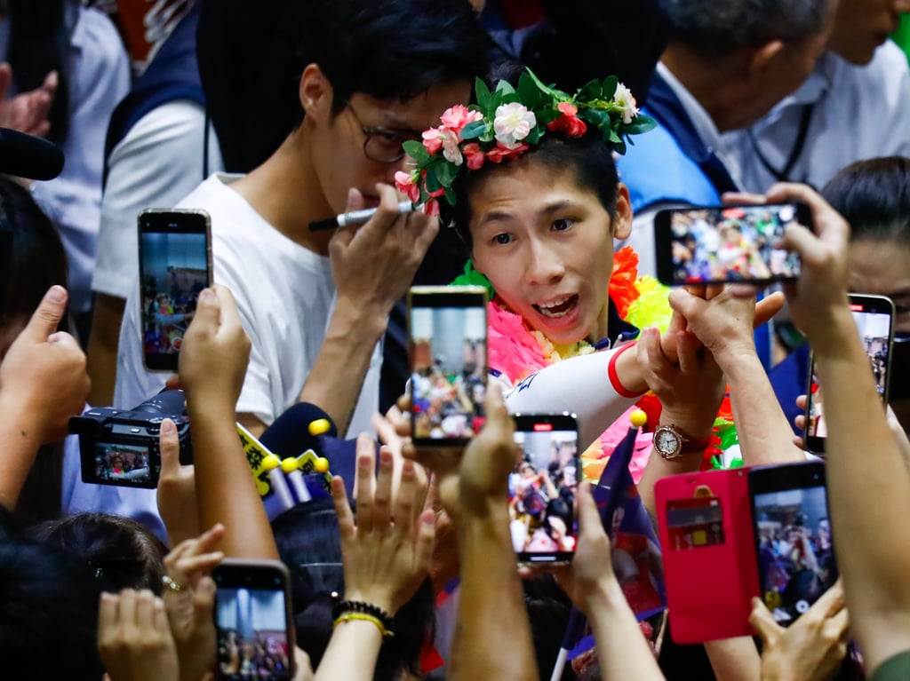 Chinese Taipei’s Lin Yu-ting, who won the 57kg category, was also dragged into the controversy. Photo: EPA-EFE Chinese Taipei’s Lin Yu-ting, who won the 57kg category, was also dragged into the controversy. Photo: EPA-EFE