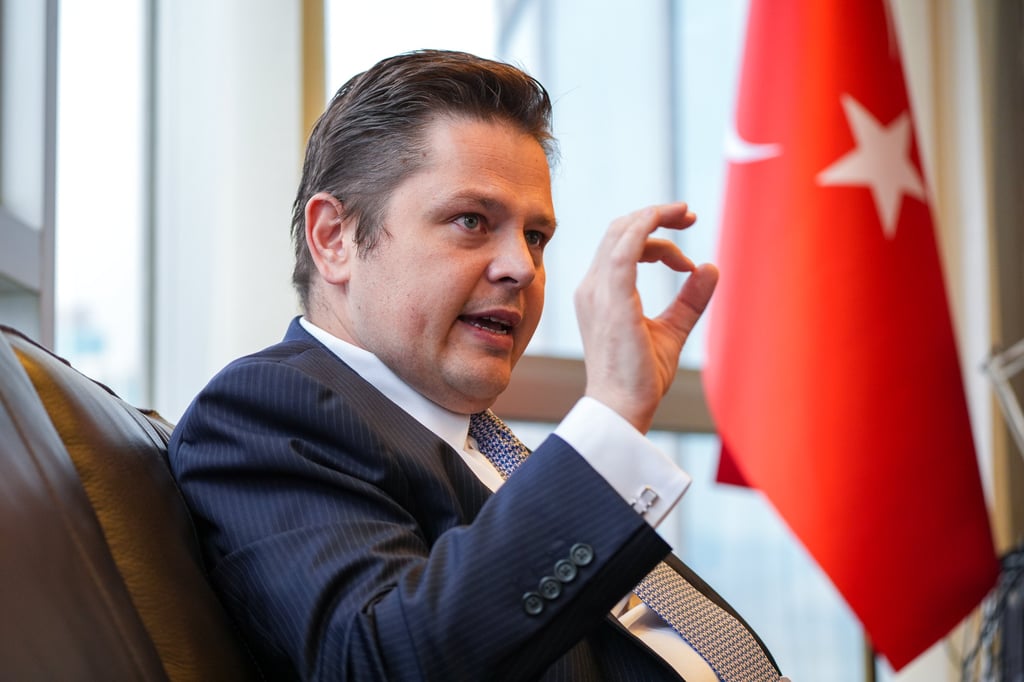 Turkish Consul General Kerim Sercan Evcin is calling for stronger links between his country and Hong Kong. Photo: Eugene Lee
