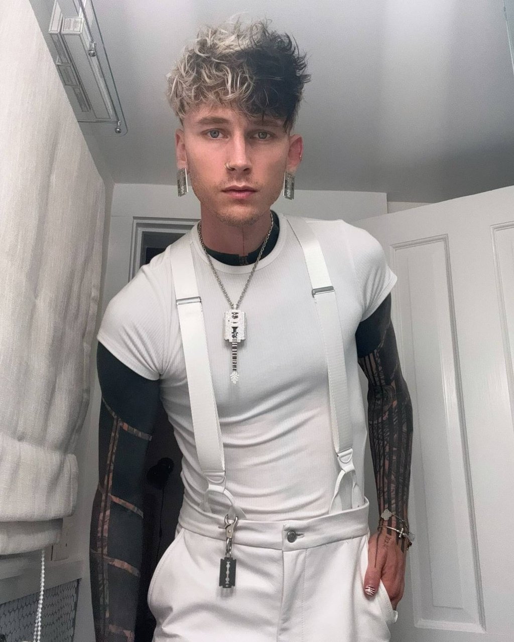 Machine Gun Kelly first began releasing mixtapes growing up in Cleveland. Photo: @machinegunkelly/Instagram Machine Gun Kelly first began releasing mixtapes growing up in Cleveland. Photo: @machinegunkelly/Instagram