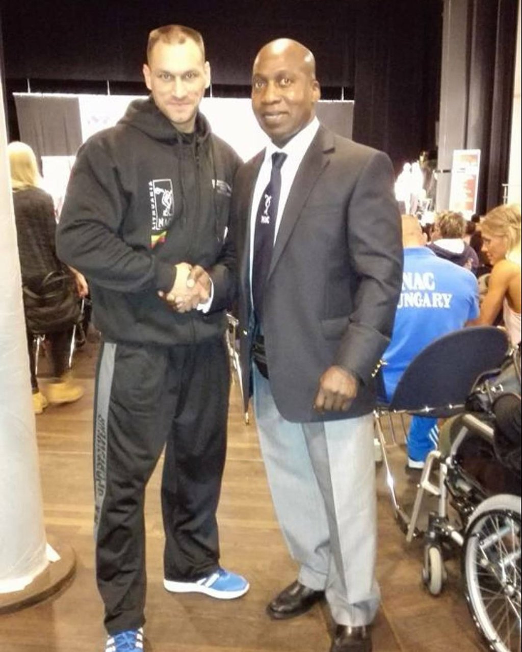 Eugene Laviscount is president of bodybuilding association NAC UK. Photo: @nac_uk/Instagram